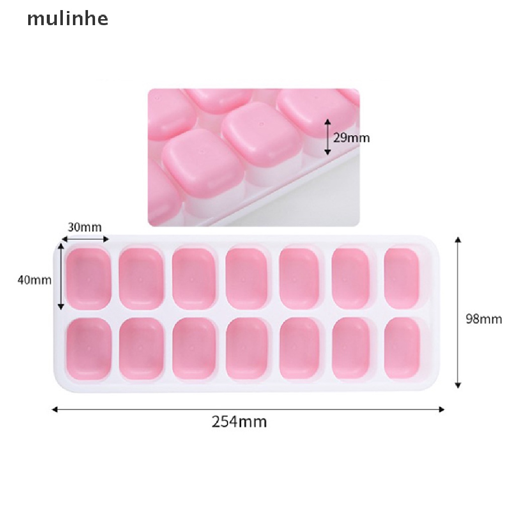 Khuôn silicone làm đá viên có nắp đậy tiện lợi