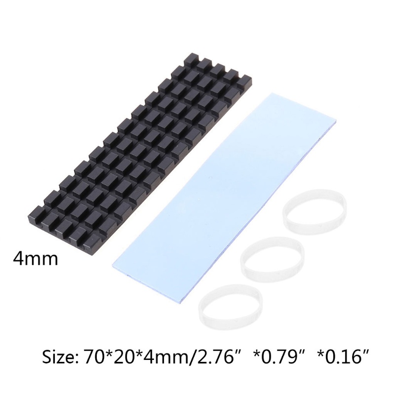 Miếng Đệm Tản Nhiệt Graphene Cho M 2 SSD 2280 M2 NVMe CPU GPU