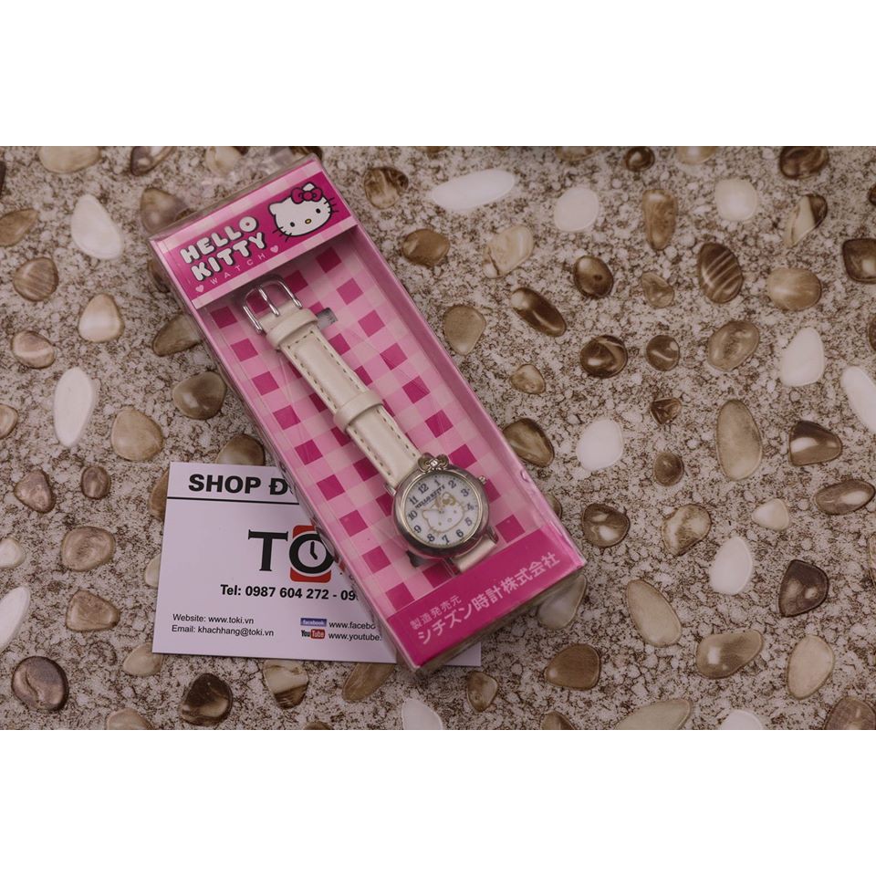 Đồng hồ trẻ em Hello Kitty VW23-131 dây da | BigBuy360 - bigbuy360.vn