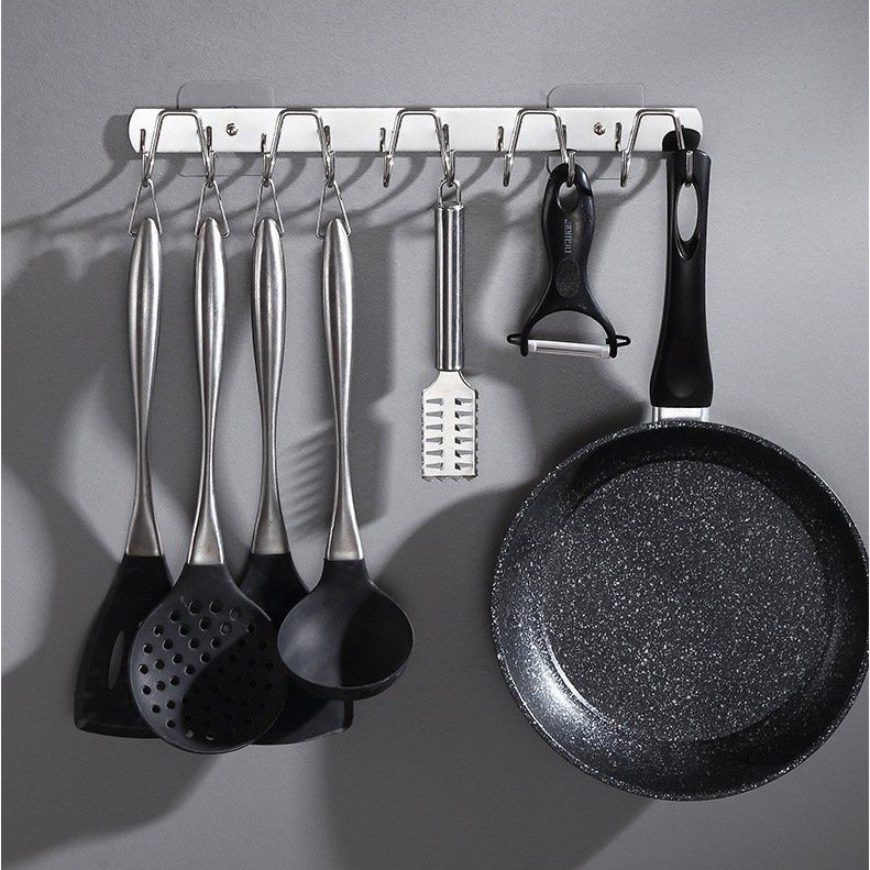 Giá Treo Đồ, Móc Inox Treo Đồ Gắn Sau Tủ Cánh Cửa Nhà Tắm Phòng Bếp Thông Minh