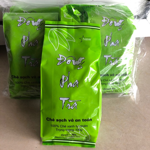 Chè xanh tự nhiên Đông Pha gói 100g