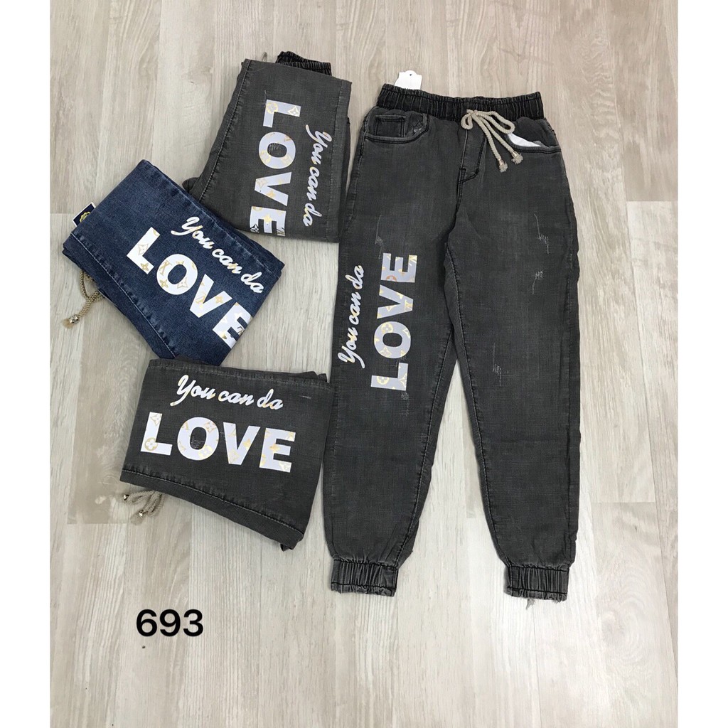 Quần Baggy Cotton Lưng Thun Ống Bo