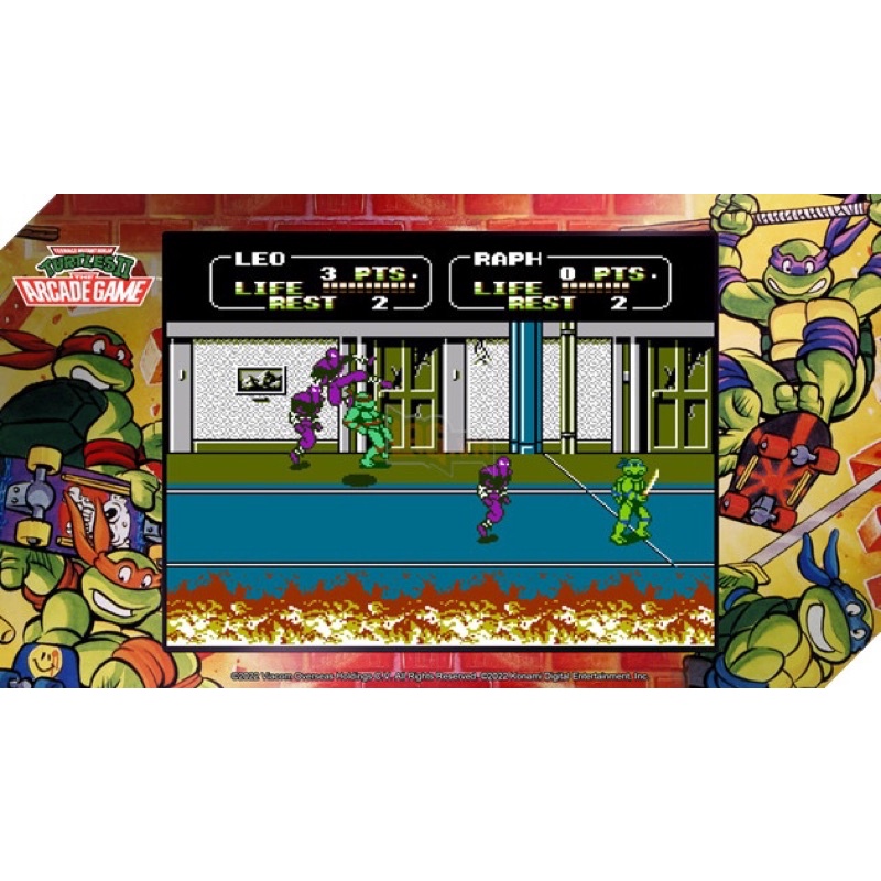 Băng chơi game Nintendo Switch: Teenage Mutant Ninja Turtles: The Cowabunga Collection