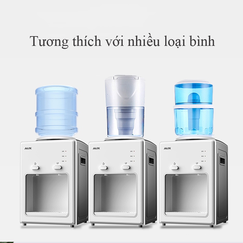 Cây nước nóng lạnh mini để bàn AUX thông minh làm lạnh nhanh tiết kiệm điện năng AT HOME