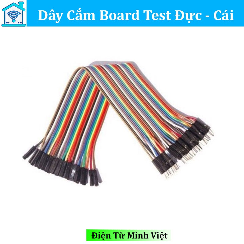 Dây Cắm Board Test Đực Cái 20Cm (40 sợi)