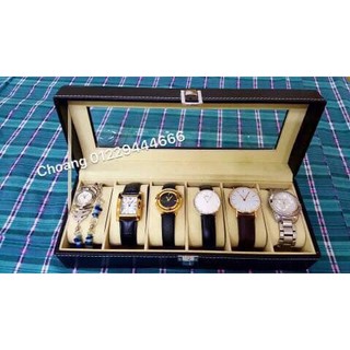 Hộp đựng đồng hồ 6 chiếc