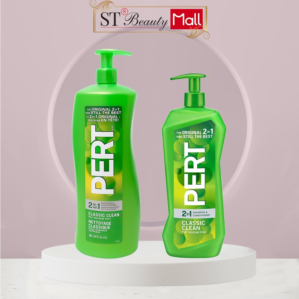 DẦU GỘI PERT CLASSIC CLEAN 2IN1 CÓ VÒI 1L