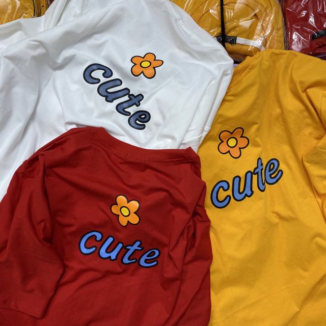 Áo thun Hình Thật?% B'teen tay lỡ Cute siêu hót 2020