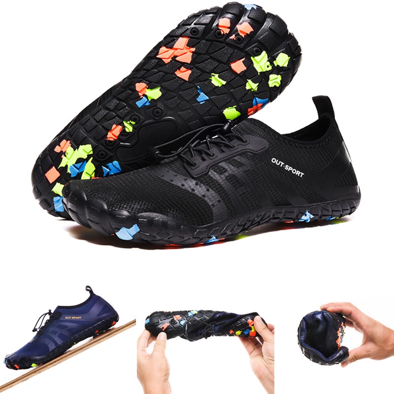 Giày Thể Thao Đi Biển / Leo Núi Ngoài Trời Thoáng Khí Có Size 39-46 Chất Lượng Cao