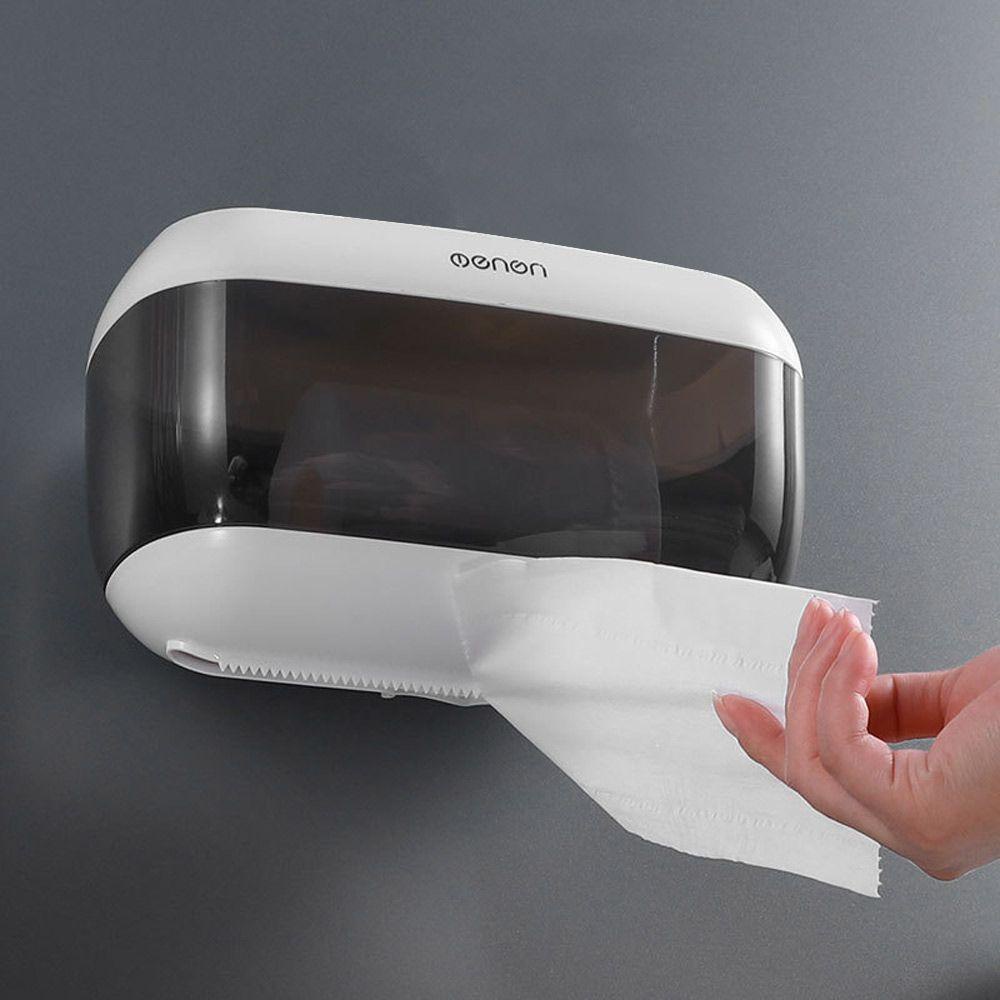 Giá Đỡ Cuộn Giấy Vệ Sinh Gắn Tường Không Cần Đục Lỗ Tiện Dụng Cho Nhà Bếp