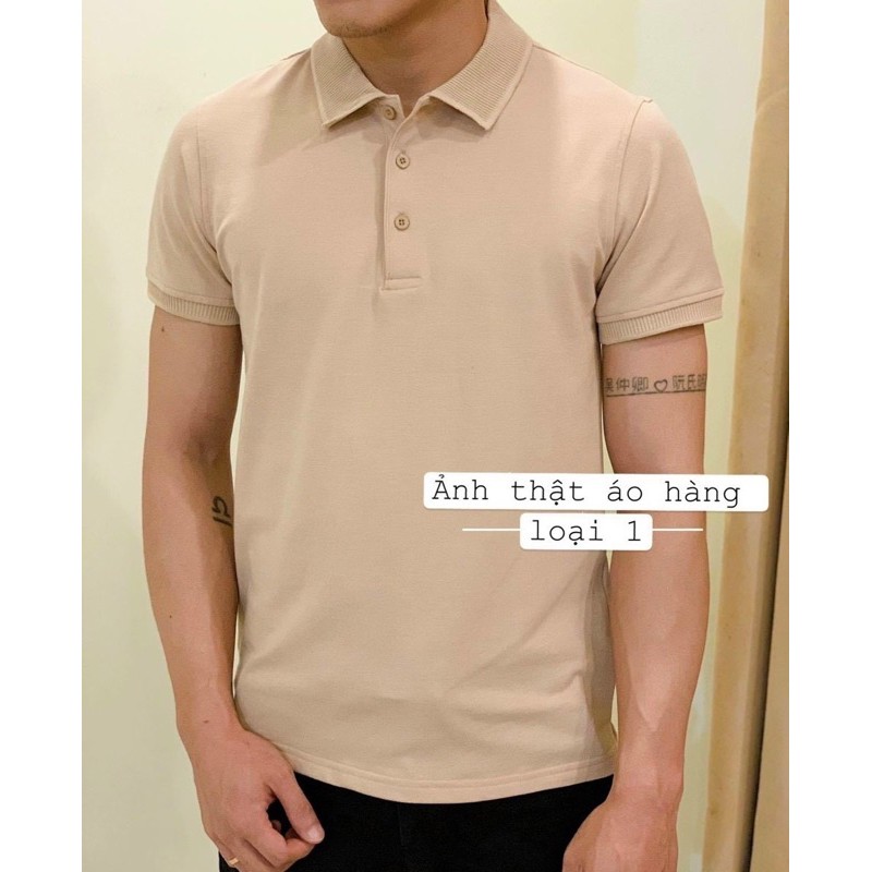 Áo nam polo ngắn tay, cổ tròn ( loại có tem đen ) dành cho nam | BigBuy360 - bigbuy360.vn