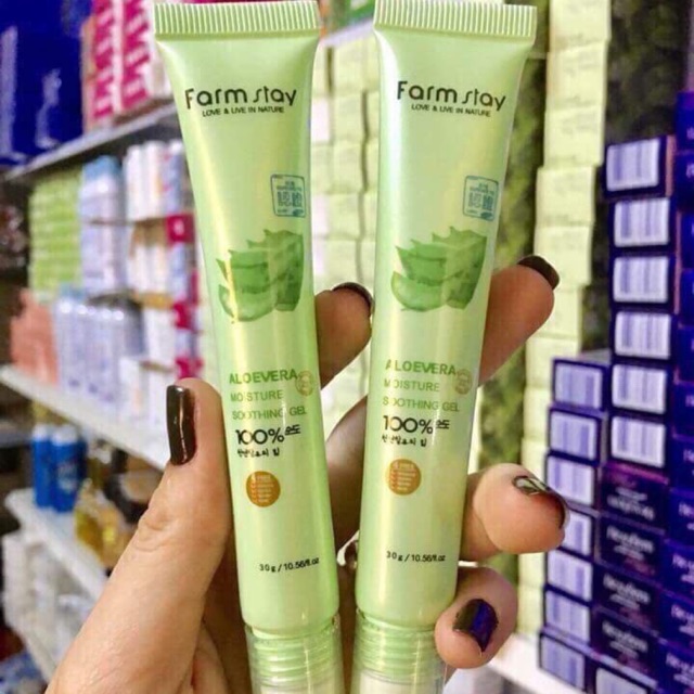 Thanh lăn mắt nha đam