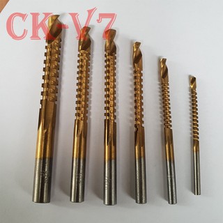 Mũi Khoan Răng Cưa Đa Năng  Phủ Titanium(6 Món Tiện Dụng)