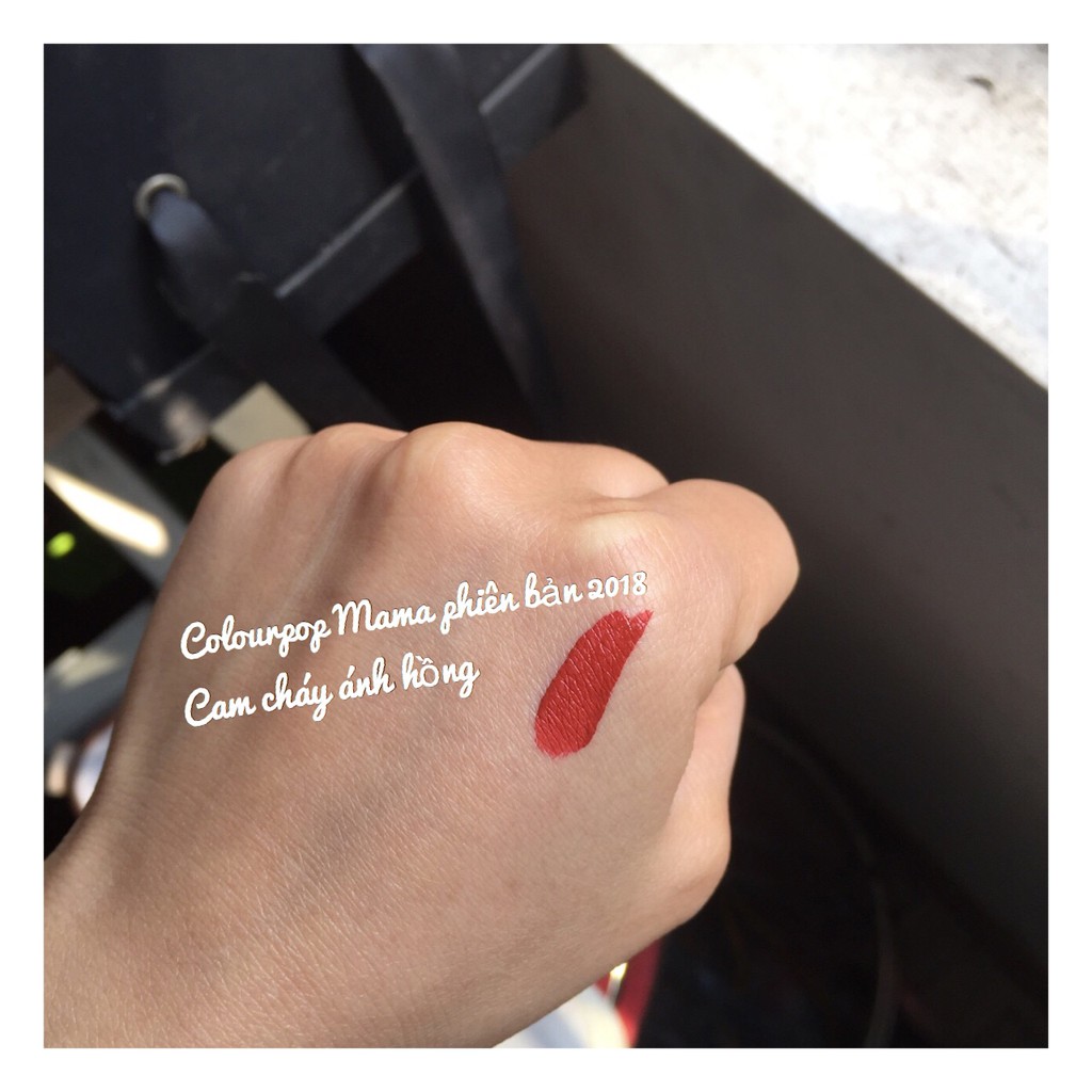 Son kem lì Colourpop Ultra Matte Lips màu Flor Cam Cháy