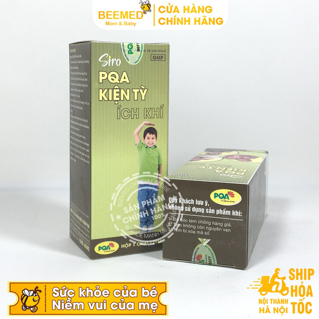 PQA kiện tì ích trí - Siro hỗ trợ bé ăn ngon - Người lớn ngon miệng