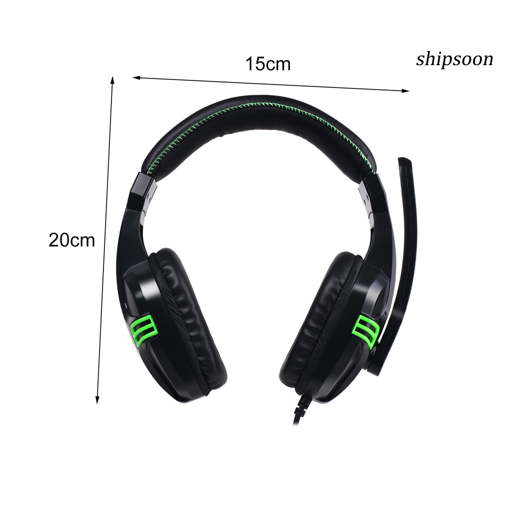 snej  Salar-KX101 Wired Headset Super Bass ABS Headphone with Microphone for Gaming