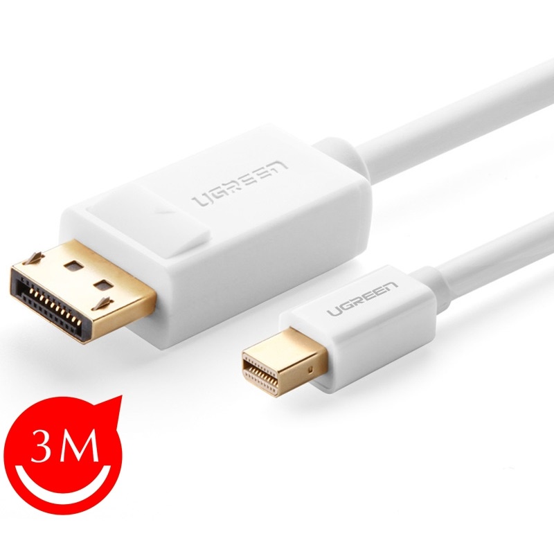 Cáp chuyển tín hiệu Mini Displayport sang Displayport dài 3M Ugreen 10423