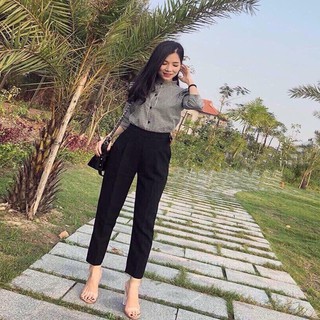 Quần Tây Nữ Baggy Chun Sau🎁Freeship🎁Quần Tây Nữ Xưởng Xuất Khẩu