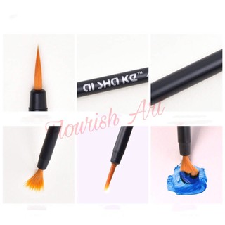 Cọ Tỉa Lông Sói ISHAK Vàng - Size 1/2/3