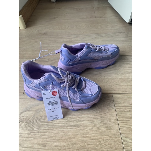 Giày thể thao tím size 37 Sinsay newtag êm chân chính hãng