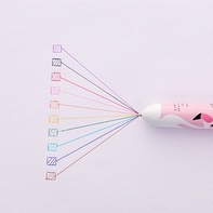 Bút Bi 10 Màu Hình Chim Hồng Hạc Dễ Thương