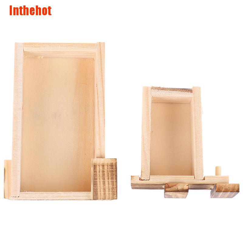 Hộp Đồ Chơi Bằng Gỗ Phong Cách Vintage