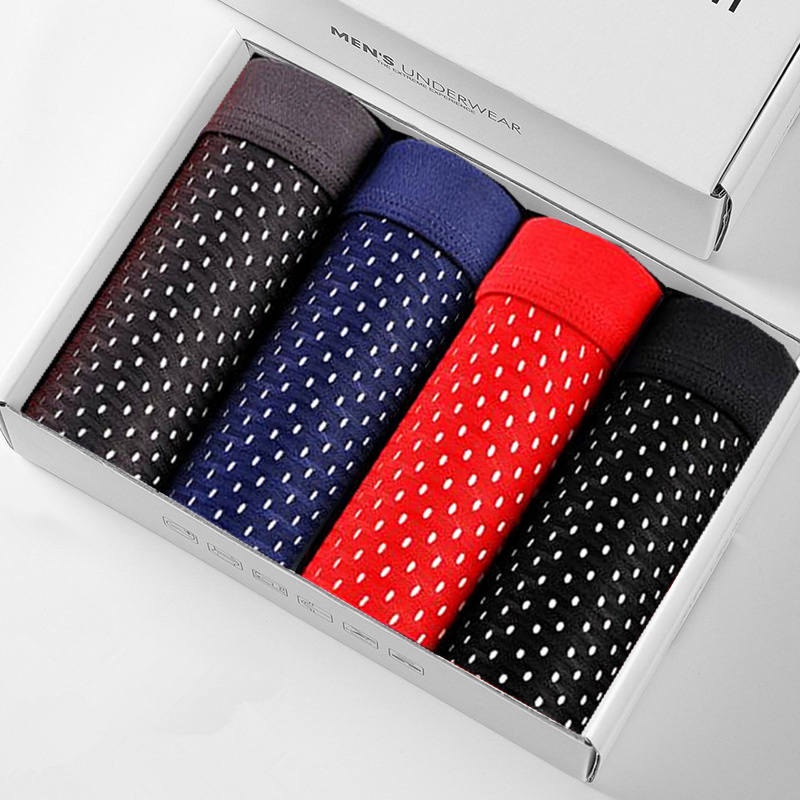 Quần Lót Boxer 4 Trong 1 Thời Trang Cho Nam