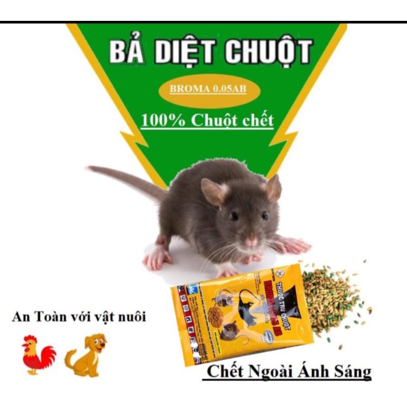 BẢ CHUỘT VÀNG SINH HỌC BROMA - THẾ HỆ MỚI TẦM CAO MỚI