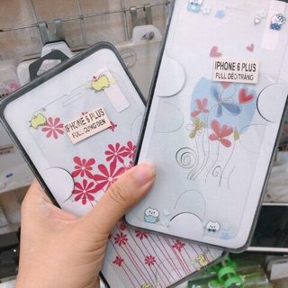 Combo 2 cường lực trong và 1 ốp trong iPhone