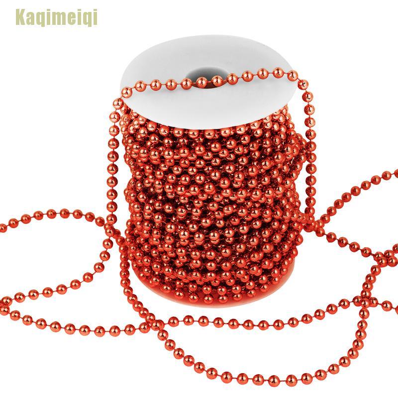 Chuỗi hạt ngọc trai giả 82 feet 6mm trang trí cây thông noel