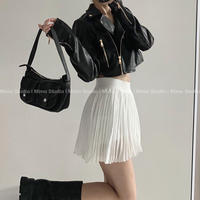 JACKET DA - CHÂN VÁY DA