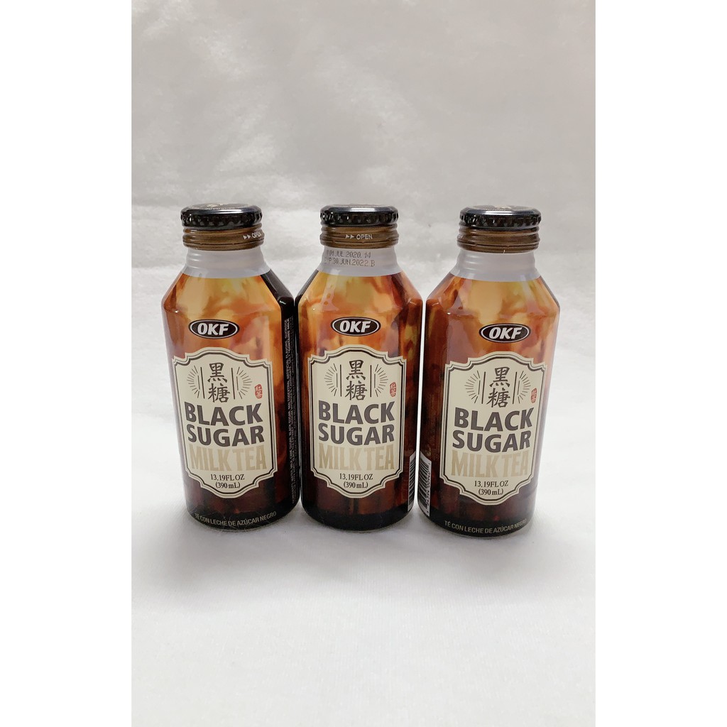 [HÀNG HÀN QUỐC ] Trà sữa đường đen Black Sugar Milk Tea chai 390ml.