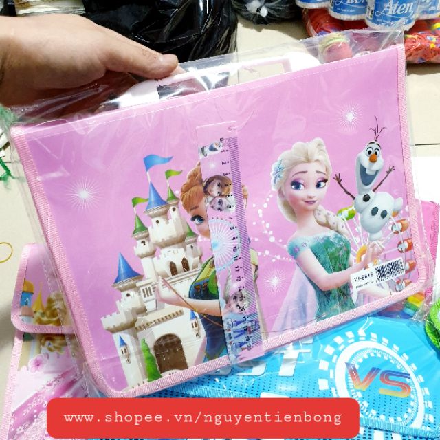 Cặp học thêm 2 ngăn bé trai + gái