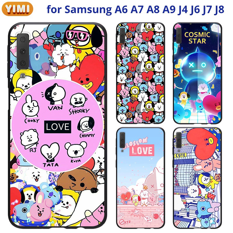 ỐP LƯNG SAMSUNG A50 A30S A50S J4+ J6+ J7+ J4 J6 J2 J7 J2 J7 Prime Pro J8 2018 Cover BTS BT21 Soft Case