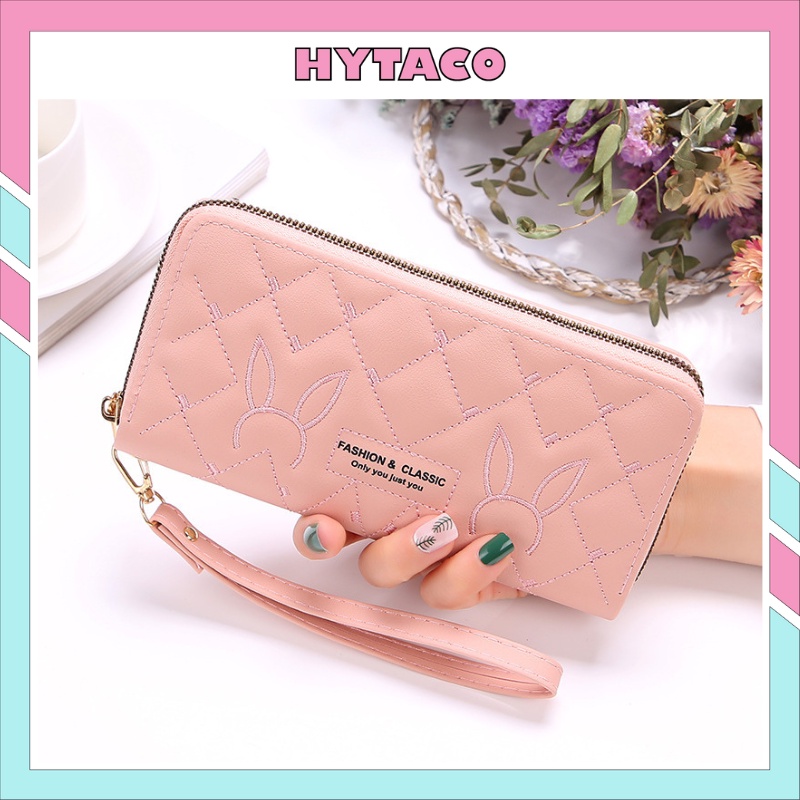 Ví nữ cầm tay cao cấp nhiều ngăn đựng tiền đẹp Phong Cách Hàn Quốc HYTACO VDCT07