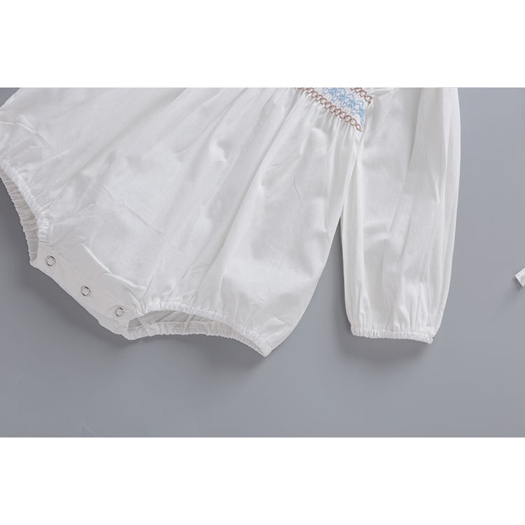 Bộ Áo Liền Quần Tay Dài Kèm Nón Dành Cho Bé Gái 0-3 Tuổi 0027