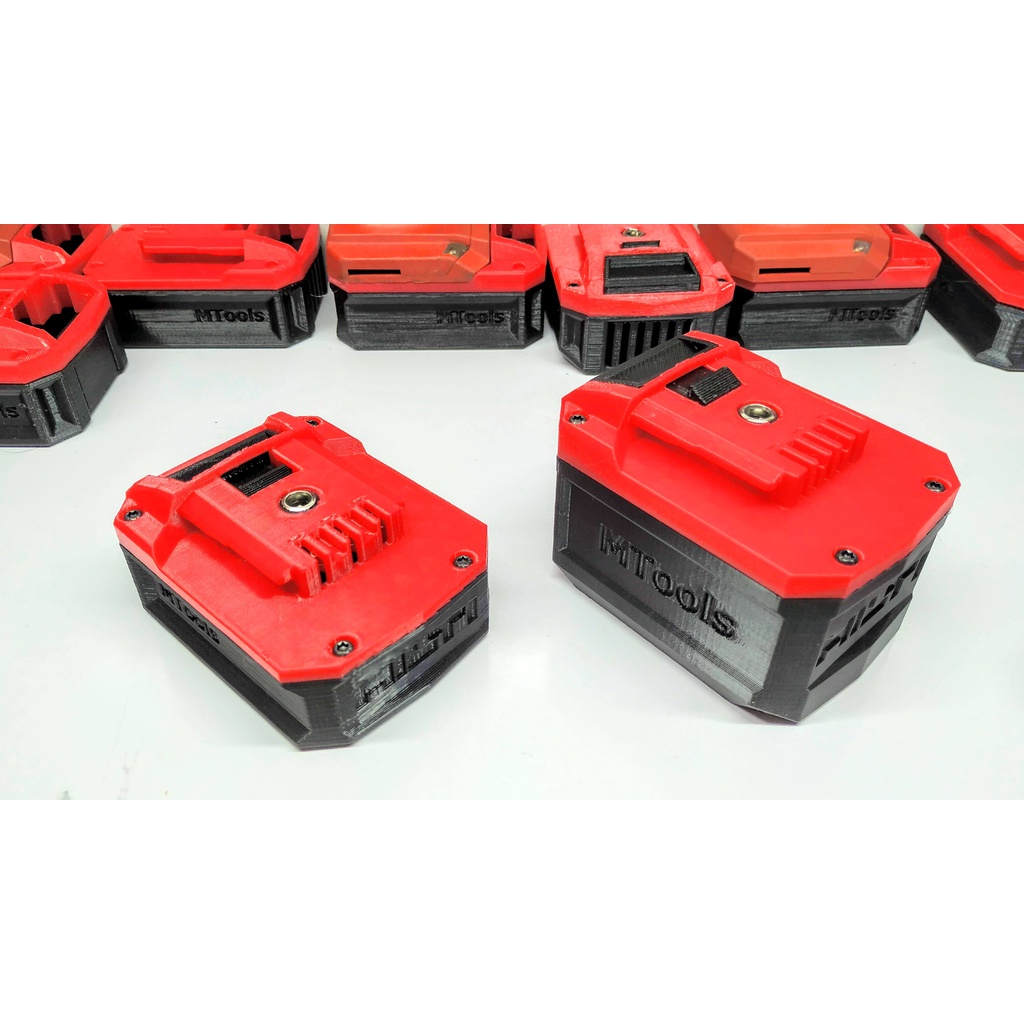 Pin Hilti 12v 2Ah có báo pin, dùng sạc adaptor 12.6v