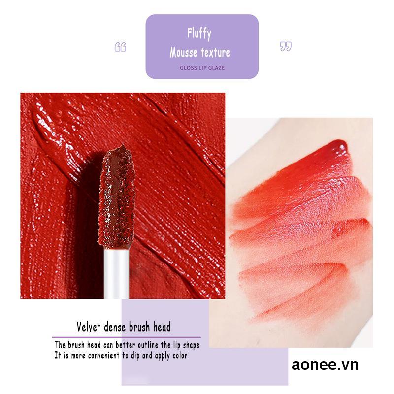 ✨✨Son bóng dạng lỏng ánh nhũ lấp lánh dưỡng ẩm lâu trôi