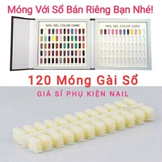 Sổ Móng Mẫu 80ô Hình Lông Chim,vảy Cá