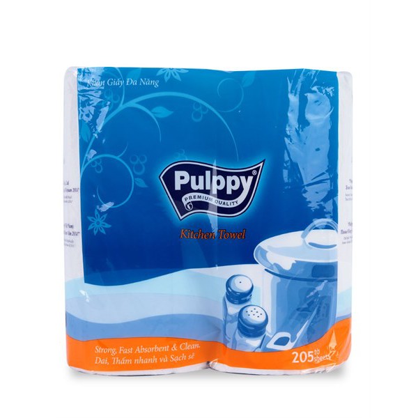  GIẤY ĐA NĂNG PULPPY BẾP (X2 CUỘN)