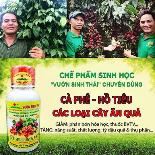 Chế Phẩm Sinh Học Vườn Sinh Thái cho Cây Trồng