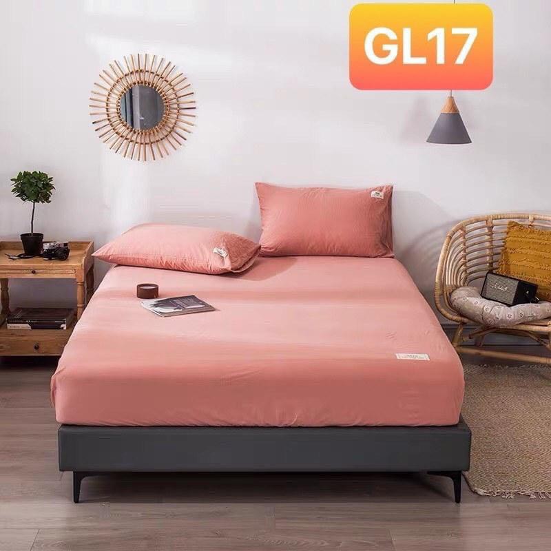 Ga giường Cotton TC (có 2 vỏ gối) ❤️ FREESHIP ❤️(màu 1-9)Bộ ga giường và vỏ gối cotton Tici đủ kích thước 1m4 1m6 1m8 2m | BigBuy360 - bigbuy360.vn