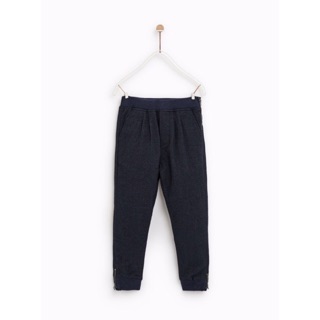 Quần vải cạp chun bé trai zara