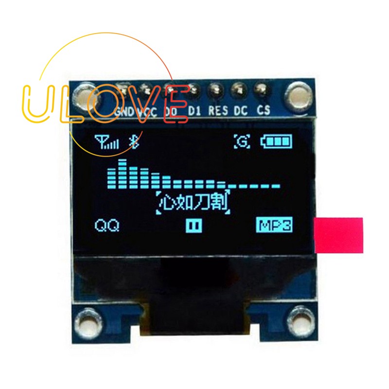 Màn Hình Hiển Thị Lcd 0.96 Inch Spi 128x64 Oled Lcd1306 Cho 51 Stm32 Arduino | BigBuy360 - bigbuy360.vn