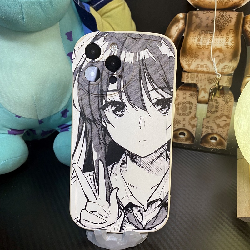 Dllencase  Ốp Điện Thoại Silicon Mềm Chống Sốc Cho For iPhone 14 13 Pro Max X / XS / XR / 11 / 12 / 13 / Pro / Pro Max  A323