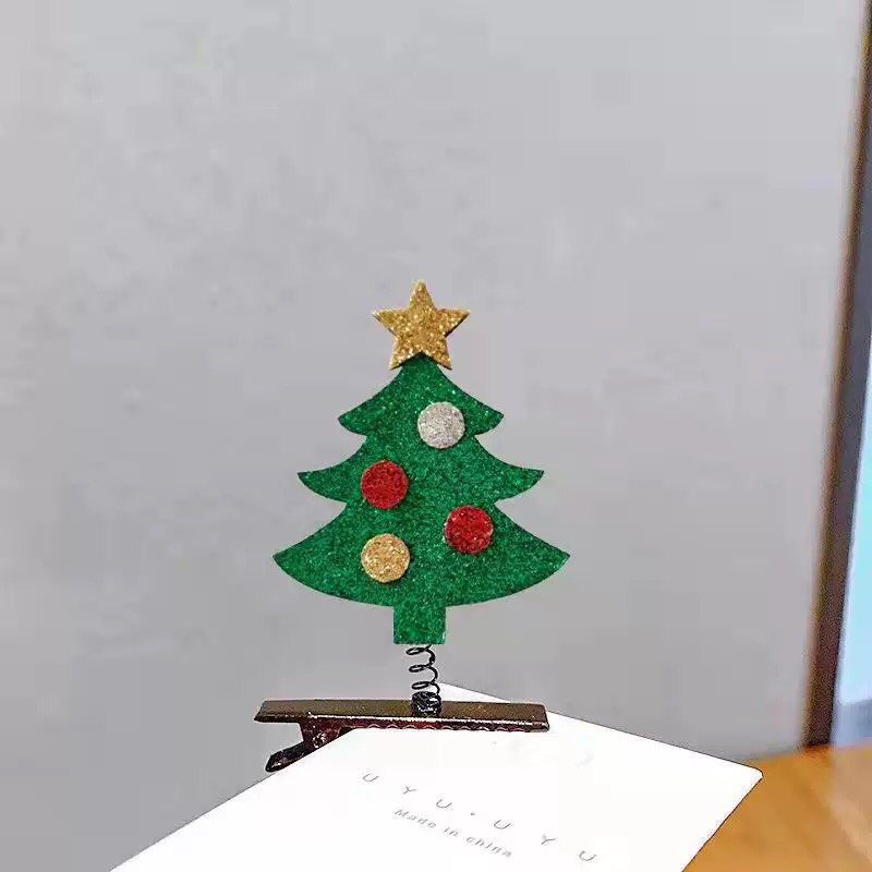 Set Kẹp Tóc Noel, Kẹp Tóc Giáng Sinh Nhiều Hoạ Tiết Dễ Thương