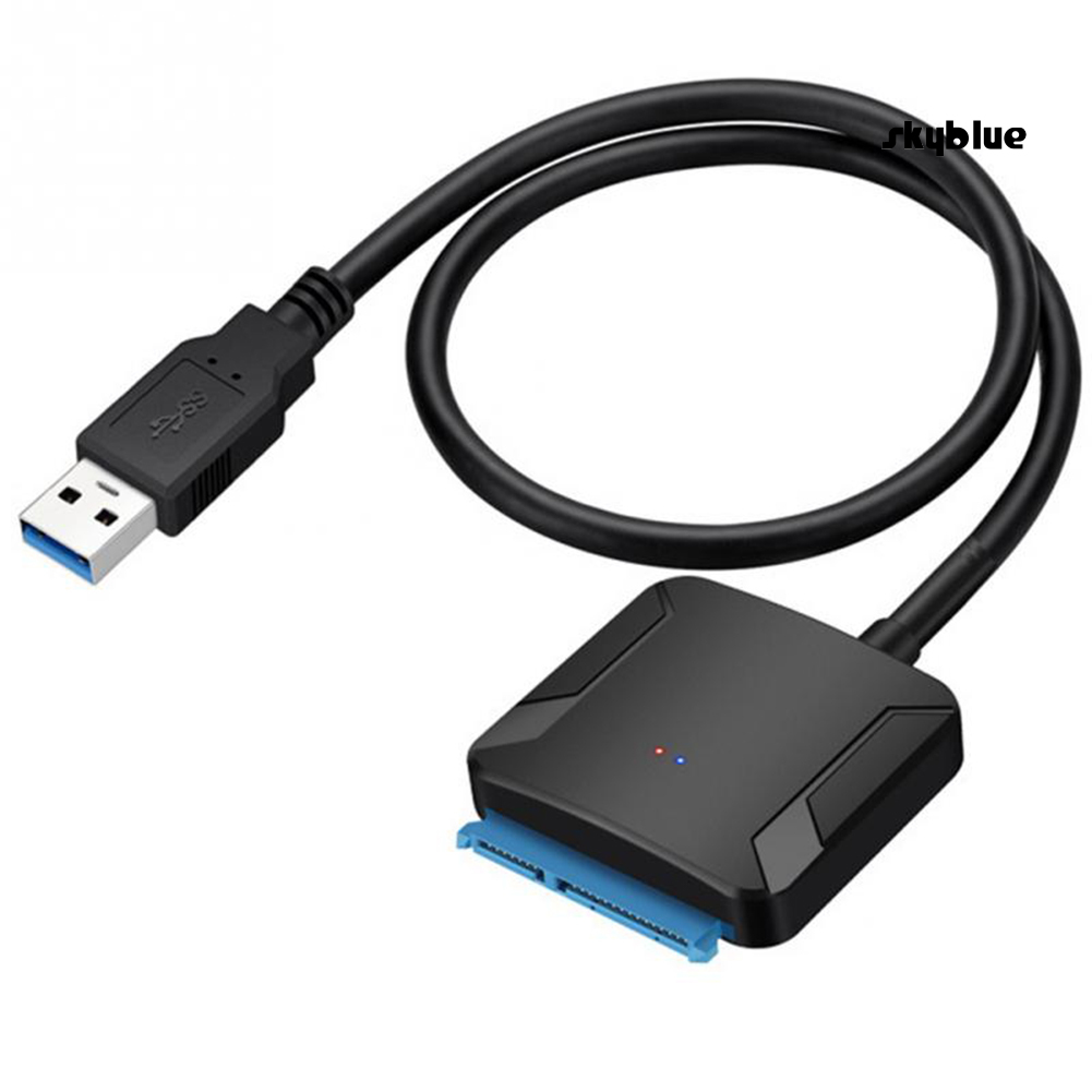 [SK]SATA Cable to USB 3.0 Convert Cord Adapter for 2.5/3.5inch SSD HDD Hard Drive