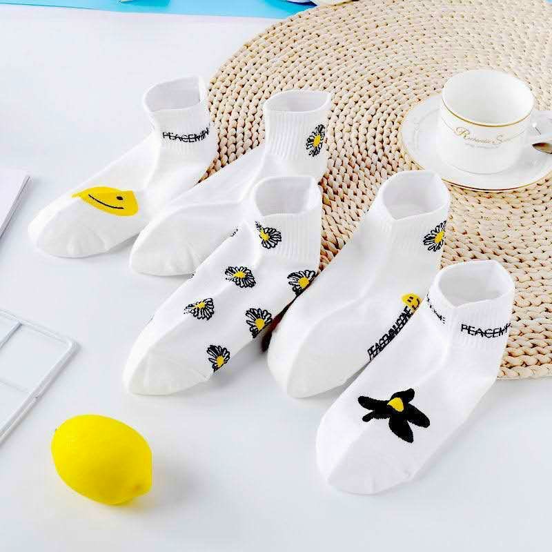 10 đôi tất hoa cúc hót