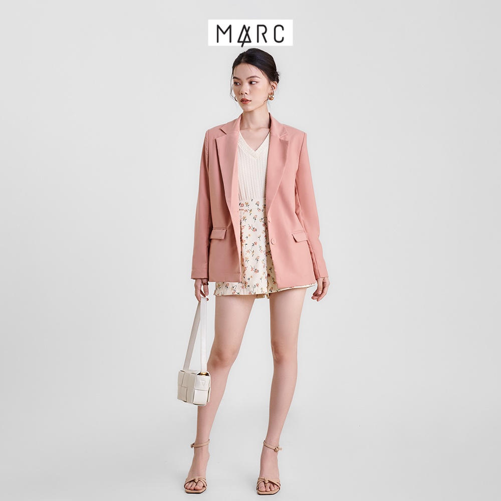 Áo blazer nữ MARC FASHION form suông cơ bản CBPH0330