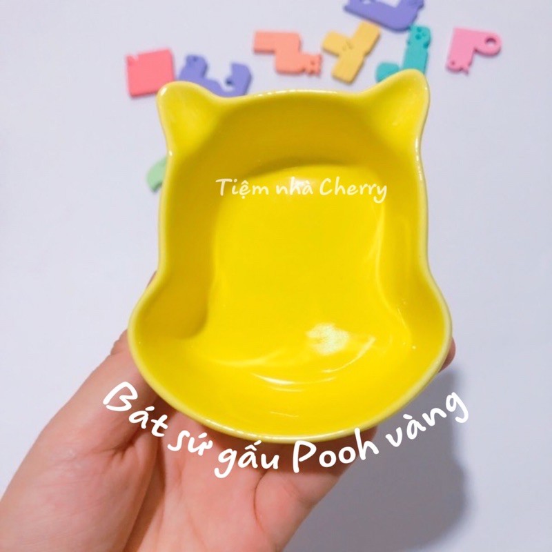 Bát ăn dặm, Chén Sứ gấu Pooh Cho Bé